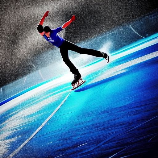 极限溜冰：速度与冰雪气息的碰撞